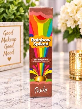 NWT Rude Cosmetics Rainbow Spiked Base Pigment Sand 38024